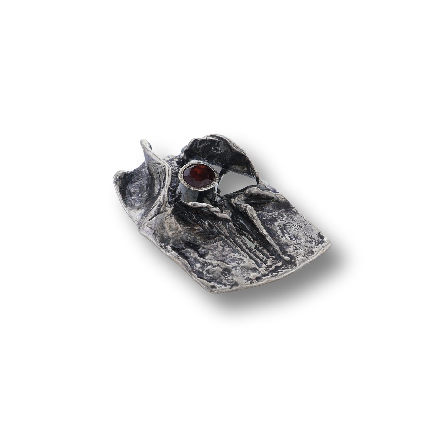 Silberanhänger mit Granat