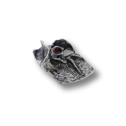 Silberanhänger mit Granat